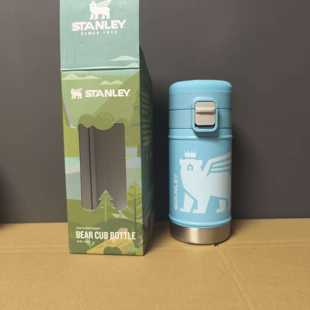 Stanley Blue Stainless Steel Cup with Original Box