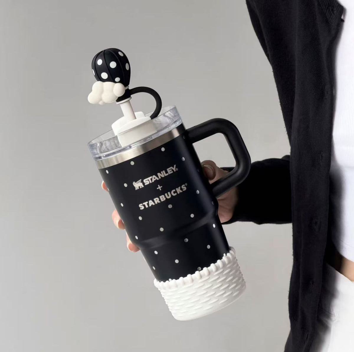 Starbucks Polka Dot Wonderland Series Stanley Stainless Steel Tumbler 20oz