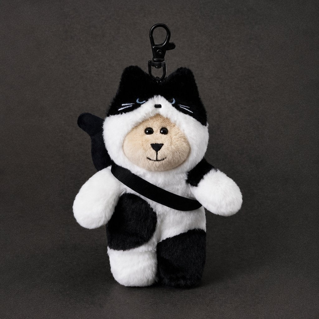 Starbucks Taiwan 2026 Halloween Series Black Cat Musician Mini Bearista