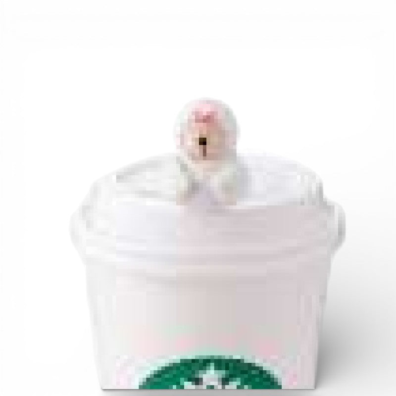 2PCS X Starbucks Taiwan 2026 Valentine's Day series duck stopper