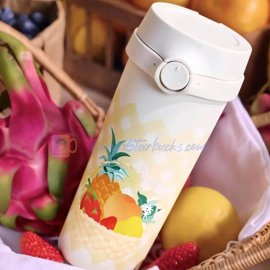 Starbucks China 2025 Fruit Romance series Stainless steel cup 473ml