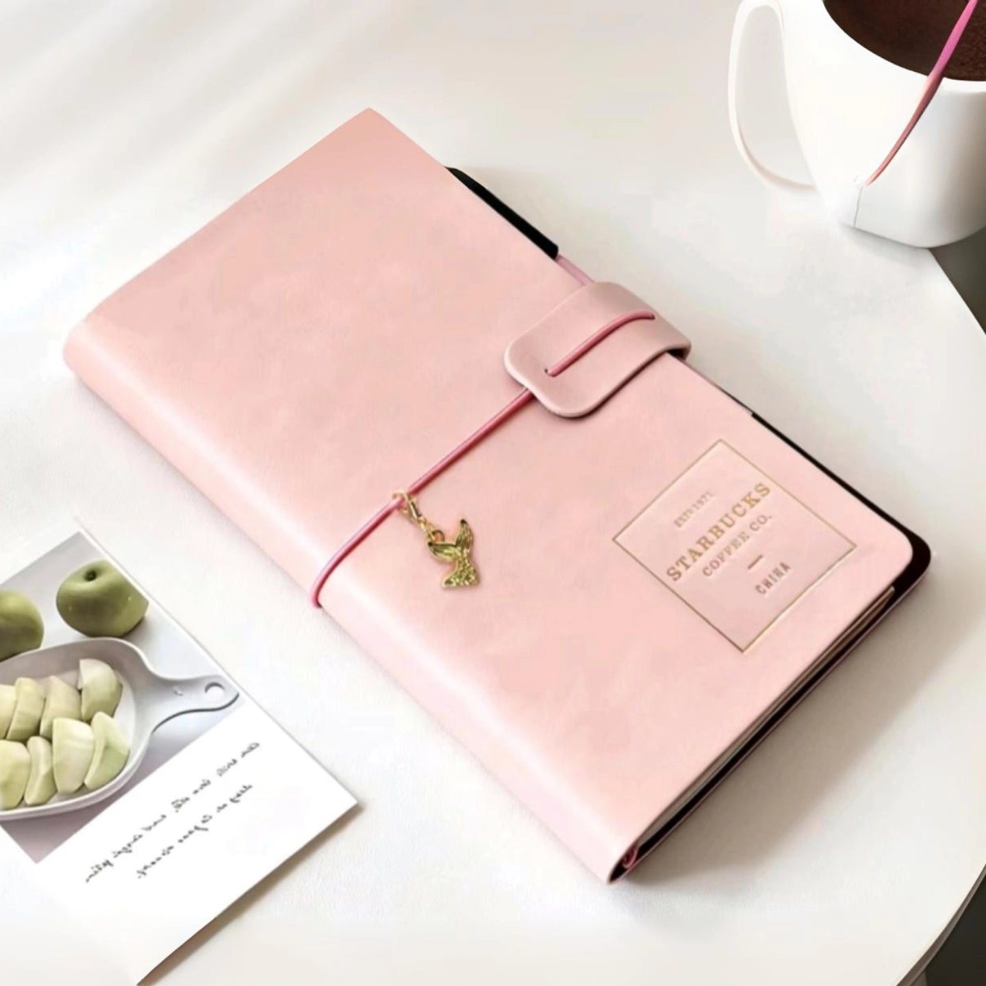 Starbucks China 2025 Pink notebook without gift card