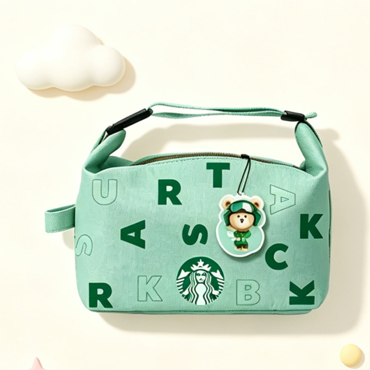 Starbucks China 2026 Bearista Cute New Series green bag