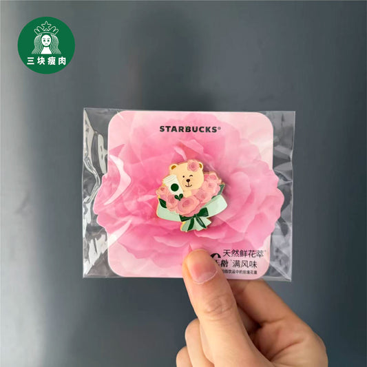 2PCS X Starbucks China 2026 Cherry Blossom  pin