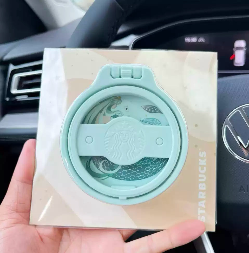 Starbucks China Fairy Mist Green Car Cup Holder