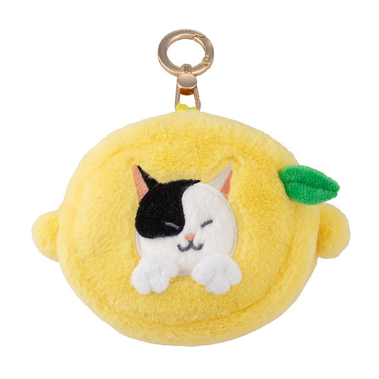 Starbucks Taiwan 2026 Summer season2 series black and white cat tail lemon coin purse
