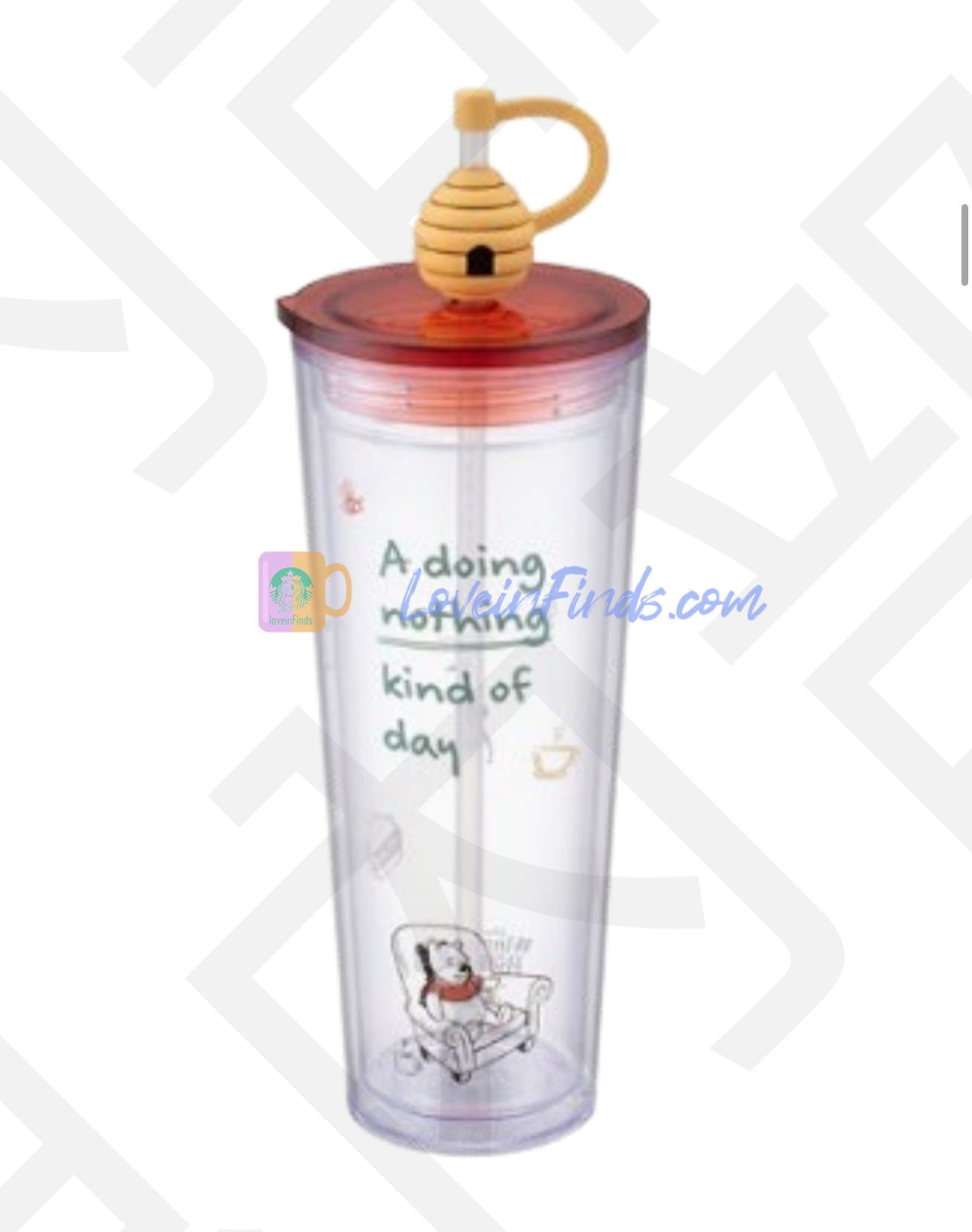 Starbucks Taiwan 2026 Winnie the Pooh Series Bee TOGO Cold Cup 710ml 24.99oz