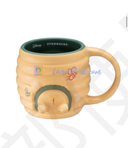 Starbucks Taiwan 2026 Winnie the Pooh Series Mug 355ml 12.49oz