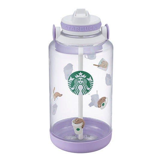 Starbucks Taiwan 2026 summer1 season series 64OZ Slowly Sloth Cold Water Bottle