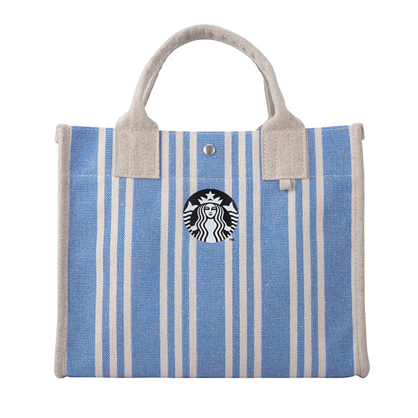 Starbucks Taiwan 2026 summer1 season series Blue Goddess Straight Cotton Linen Bag