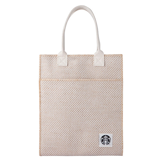 Starbucks Taiwan 2026 summer1 season series Goddess crocodile cotton and linen bag