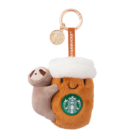 Starbucks Taiwan 2026 summer1 season series Hug Coffee Sloth Keychain