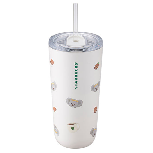 Starbucks Taiwan 2026 summer1 season series Nap Koala Stainless Steel TOGO Cold Water Cup 473ml
