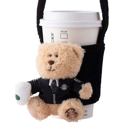 Starbucks Taiwan 2026 x STARLUX Pilot Bear Convenient Single Cup Bag