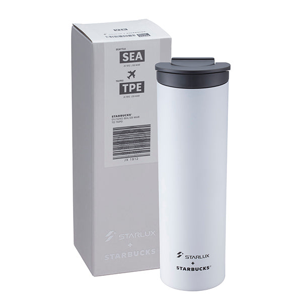 Starbucks Taiwan 2026 x STARLUX flight exploration stainless steel cup