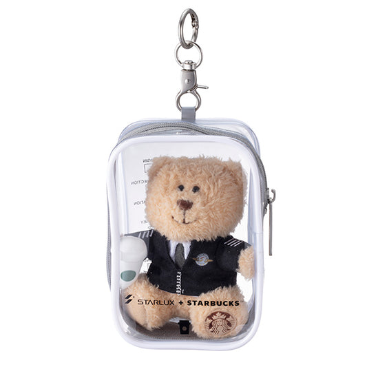Starbucks Taiwan 2026 x STARLUX pilot bear charm set