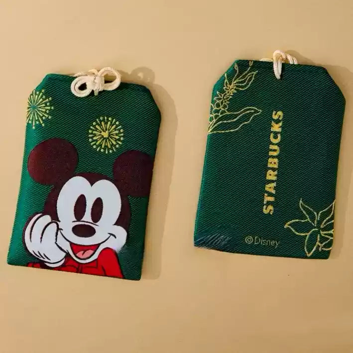 Starbucks China and Disney co-brand Storage bag and red money envelope without gift card Starbucks loveinstarbucks
