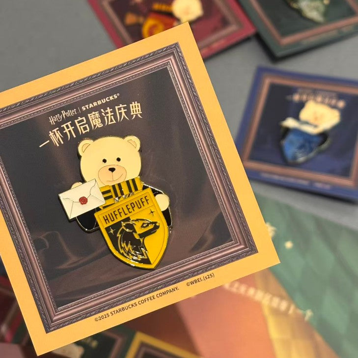 Starbucks China 2025 Harry Potter Collaboration Series pin