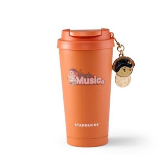 Starbucks Shanghai 2026 New Character Series Orange Stainless Steel Cup