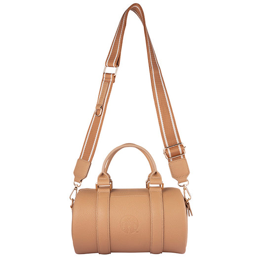 Starbucks Taiwan 2026 Mother's Day Series Brown Leather Side Backpack