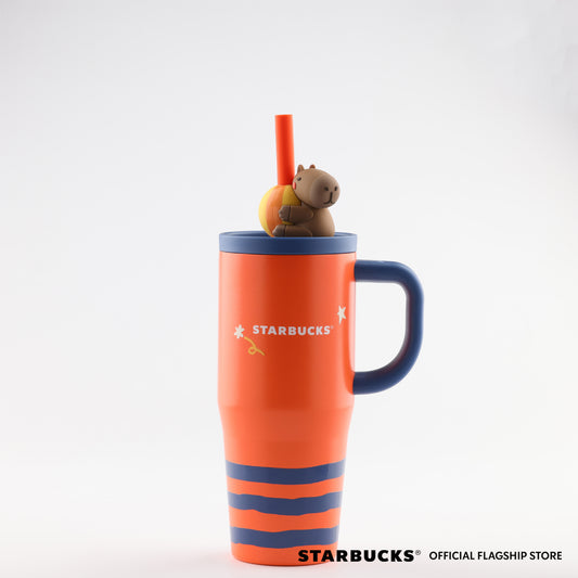 Starbucks Philippines 2026 Capy Citrus series 19oz Capybara Aries Stainless Steel Cold Cup