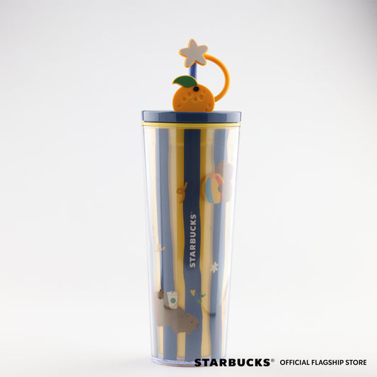 Starbucks Philippines 2026 Capy Citrus series 24oz Capybara Flair Cold Cup