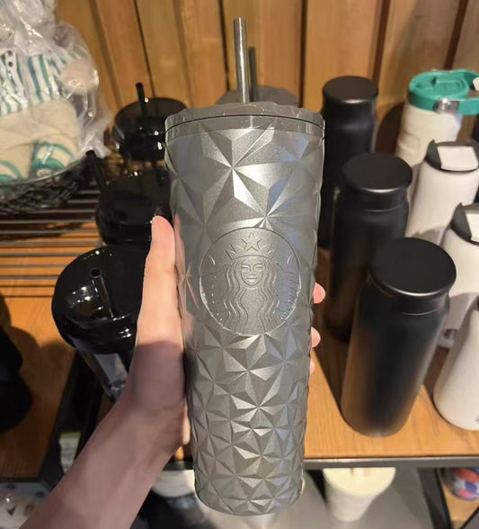 Starbucks Philippines Gray Prism Straw Cup 24oz
