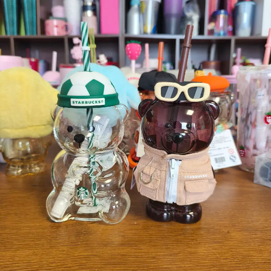 Starbucks two glasses