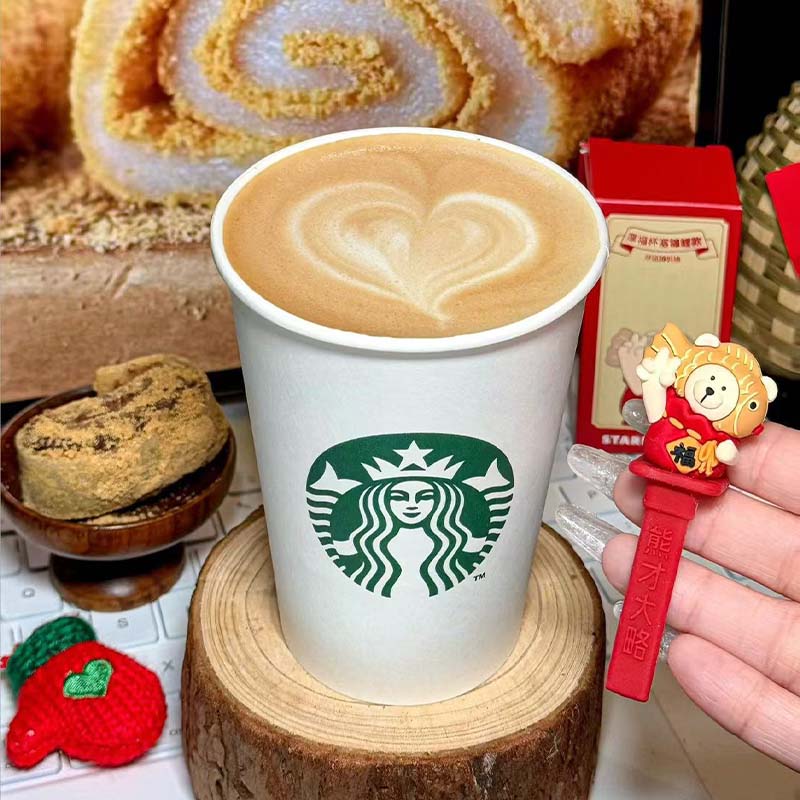 Starbucks China 2025 Lucky Cup Stoppers without cup Starbucks loveinstarbucks