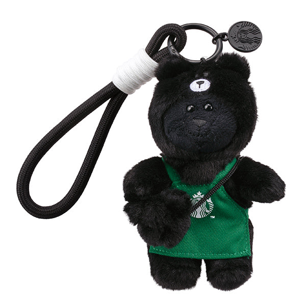 Starbucks Taiwan 2026 Summer Season1 Series black bear Bearista pendant
