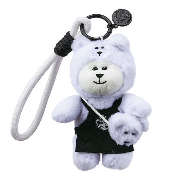 Starbucks Taiwan 2026 Summer Season1 Series white bear Bearista pendant
