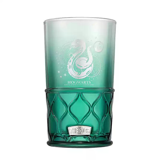 Thermos and Harry Potter collaboration 2024 Summer Slytherin House green glass 430ml Thermos loveinstarbucks