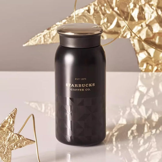 Starbucks Tumblers China 2023 online Coffee Treasure series Flowing gold stainless steel insulated cup 355ml loveinstarbucks loveinstarbucks