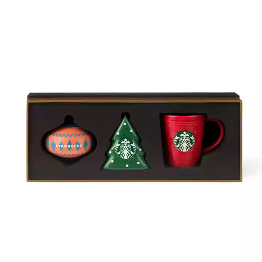 Starbucks Taiwan 2024 II Christmas ornament set Starbucks loveinstarbucks