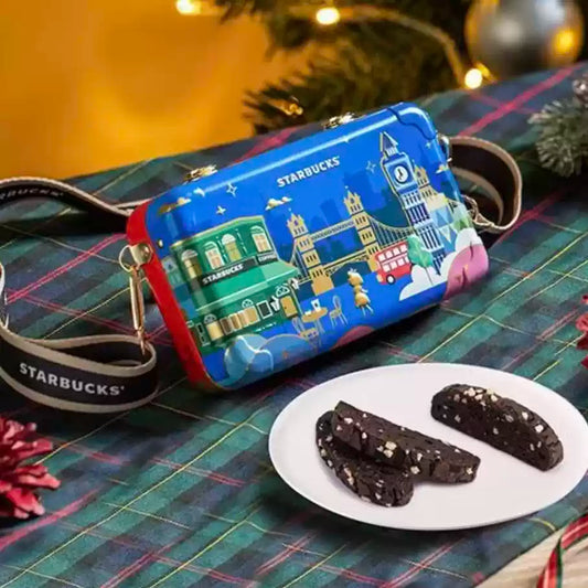 Starbucks Hong Kong 2024 Christmas Travel bag without food Starbucks loveinstarbucks