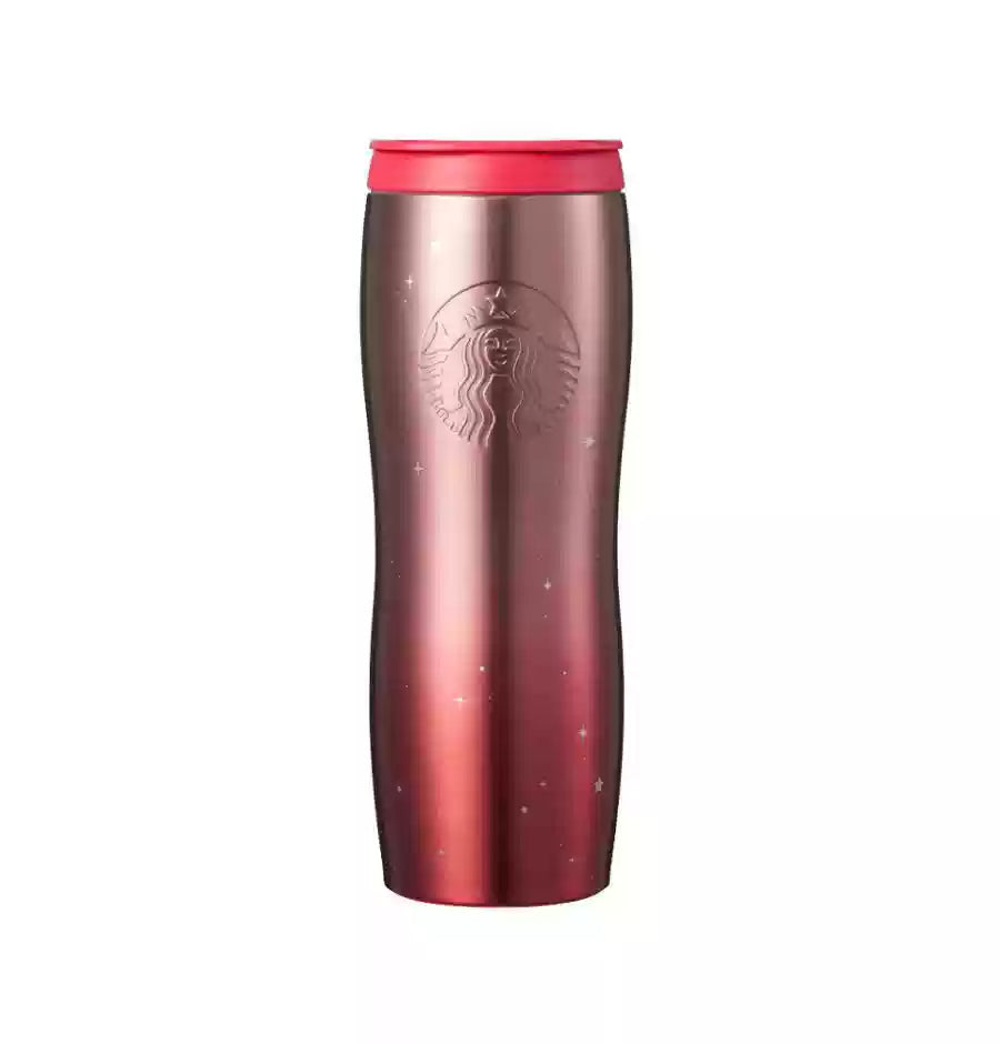 Starbucks Korea 2024 Christmas Season1 red Stainless steel cup 591ml Starbucks loveinstarbucks