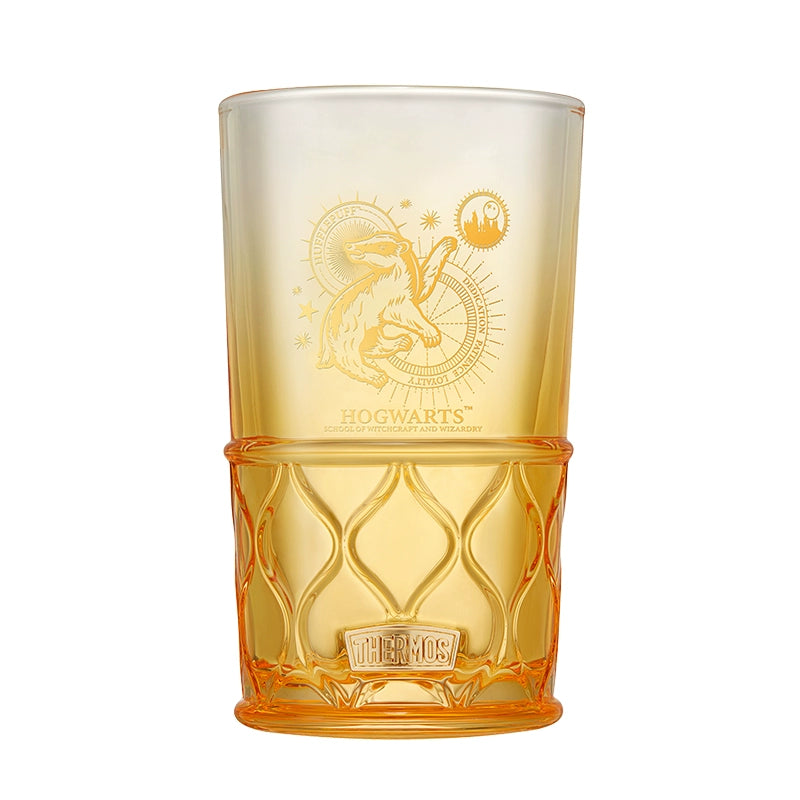 Thermos and Harry Potter collaboration 2024 Summer Hufflepuff House green glass 430ml Thermos loveinstarbucks
