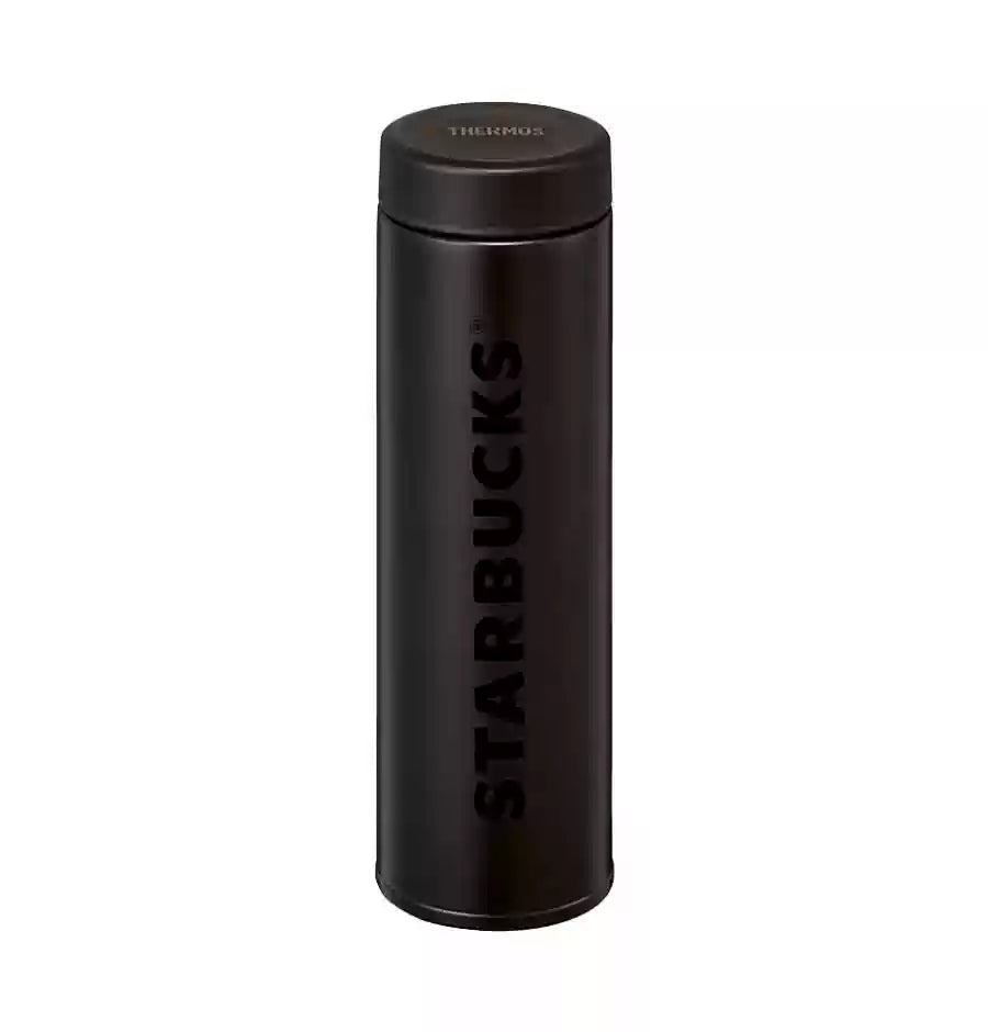 Starbucks Korea 2024 black grey series Black stainless steel thermos cup 480ml Starbucks loveinstarbucks