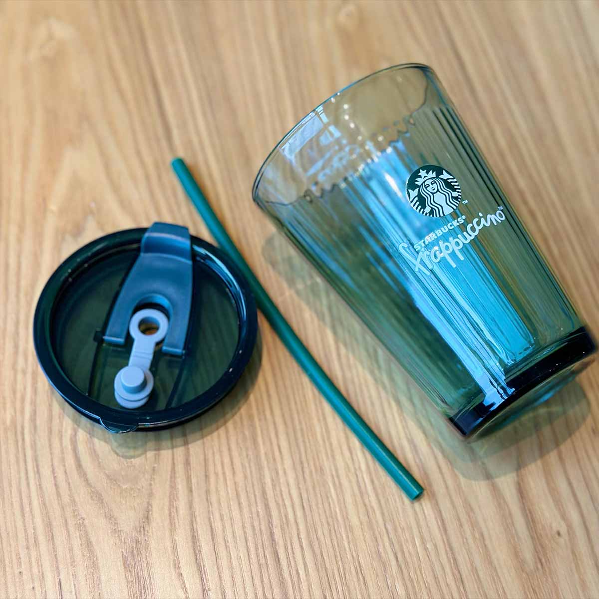 Starbucks China Enjoy Frappuccino Glass Straw Cup Starbucks loveinstarbucks