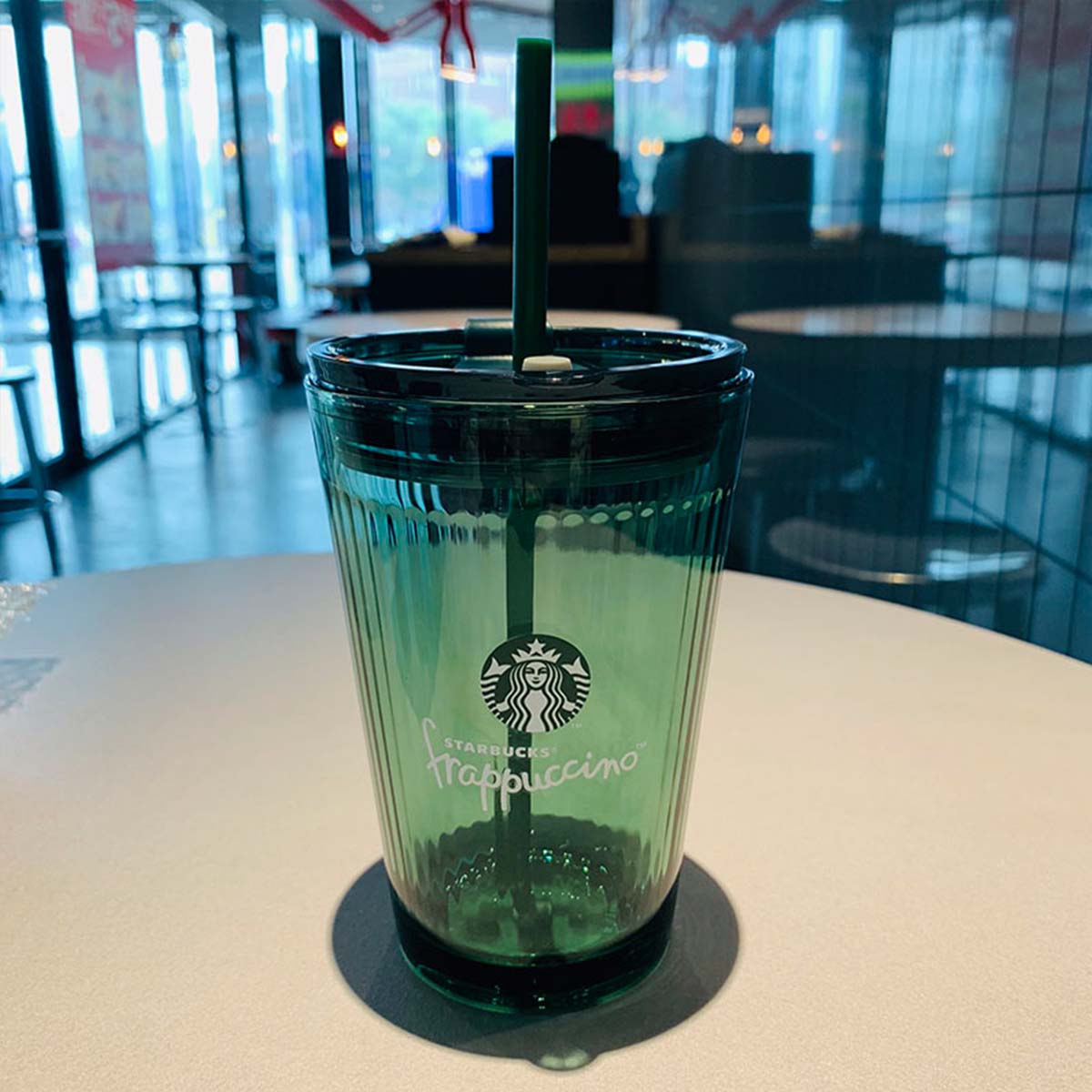Starbucks China Enjoy Frappuccino Glass Straw Cup Starbucks loveinstarbucks