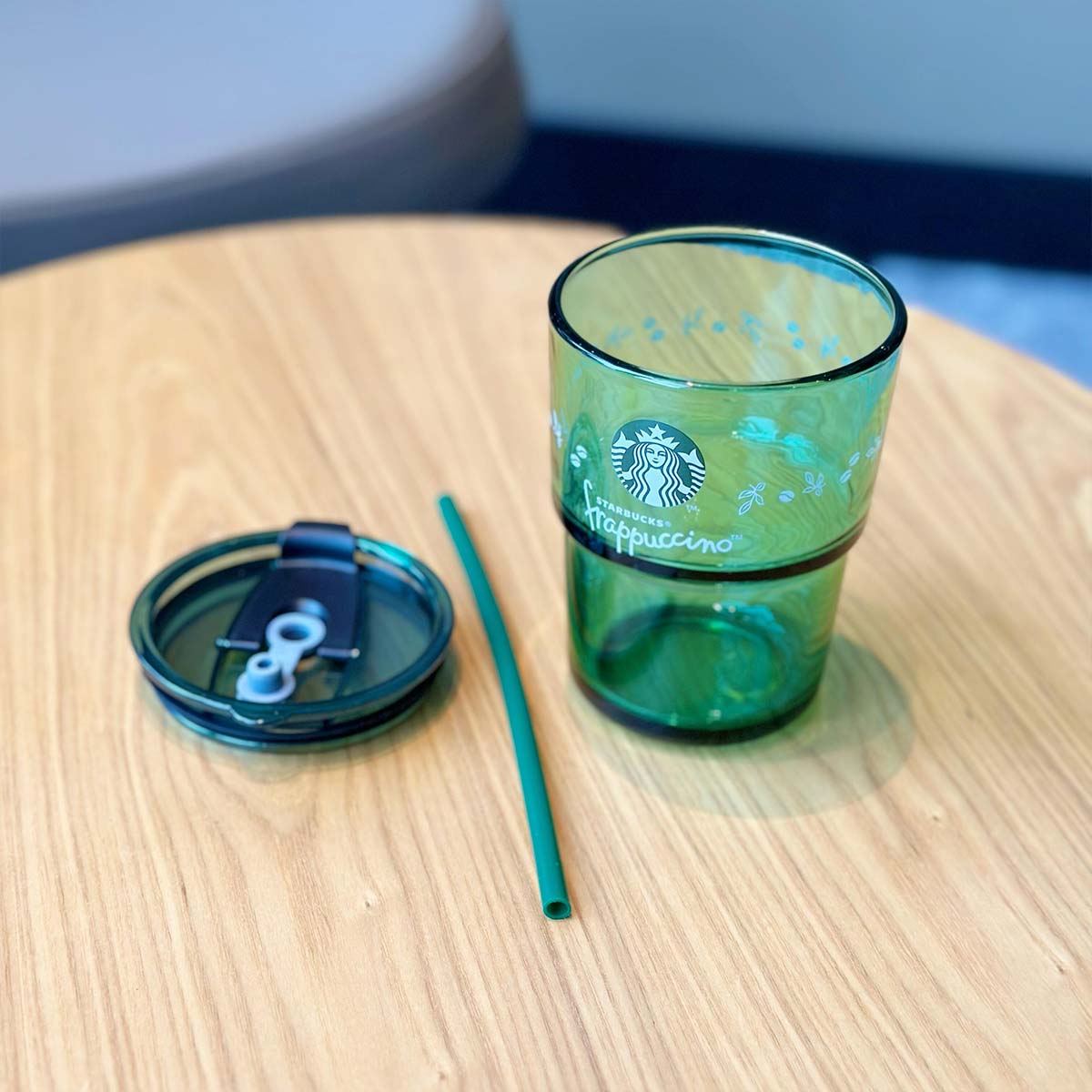 Starbucks China Enjoy Frappuccino Glass Straw Cup Starbucks loveinstarbucks