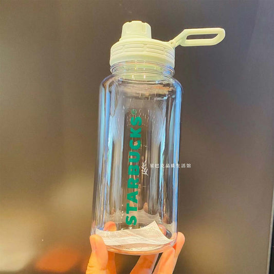 2023 China Starbucks Fresh Mint Green Classic Sports water Cup 1050ml Starbucks loveinstarbucks