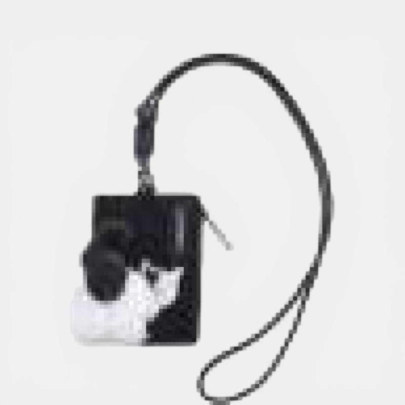 Starbucks Taiwan 2026 Summer Season1 Series Black and White Cat ID Holder