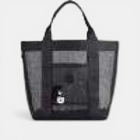 Starbucks Taiwan 2026 Summer Season1 Series Love Black Bear Mesh Bag