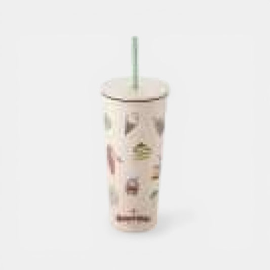 Starbucks Taiwan 2026 Summer Season1 Series Vacation Time Stainless Steel TOGO Cold Water Cup 591ml 20.8oz