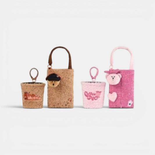 Starbucks Shanghai 2026 New Character Series Car Tissue Box and Trash Can Set