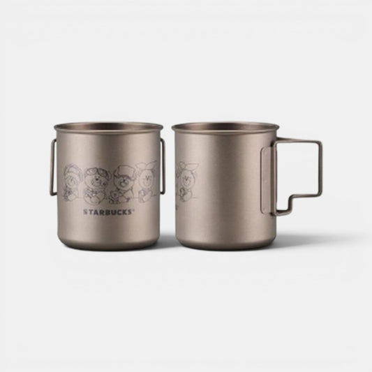 Starbucks Shanghai 2026 New Character Series Desktop Titanium Cup 420ml