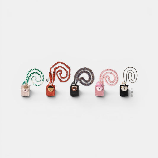 Starbucks Shanghai 2026 New Character Series Long Chain Multi-Function Storage Bag - Blind Box Random One
