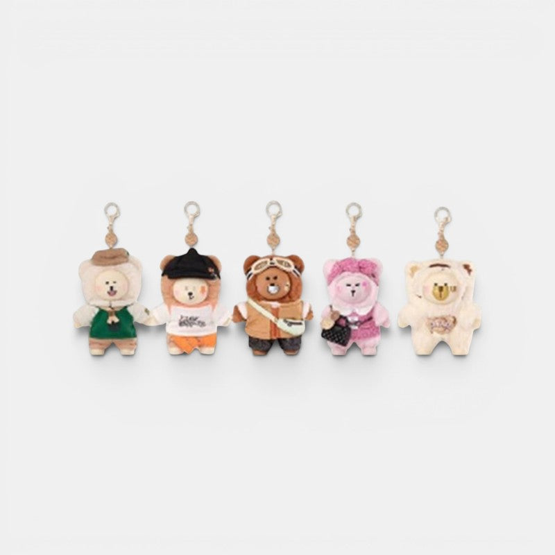 Starbucks Shanghai 2026 New Character Series Vinyl Bearista Pendant-Blind Box Random One