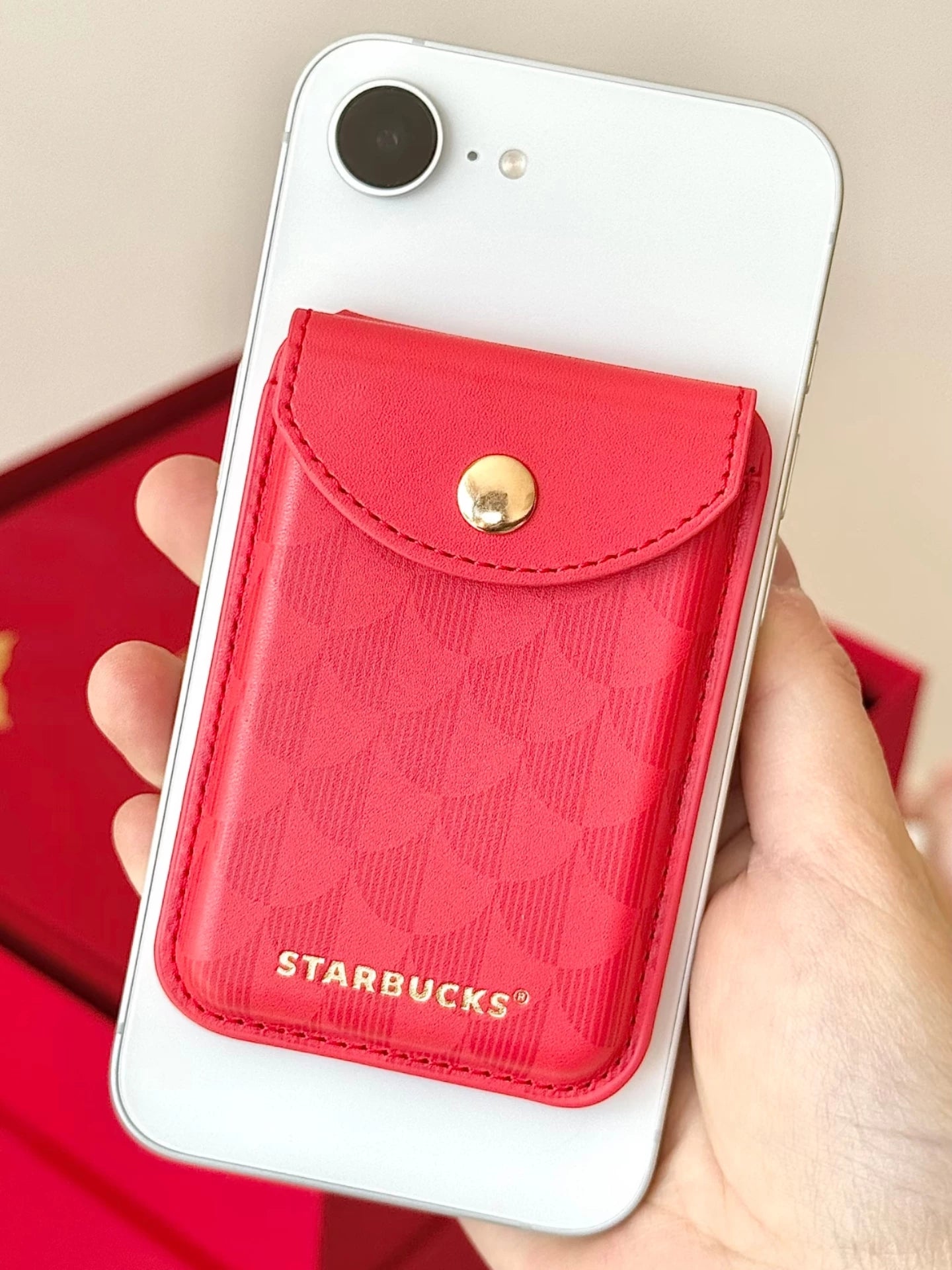 Starbucks China 2026 Year of the Horse LNY Delivery Exclusive Phone Holder